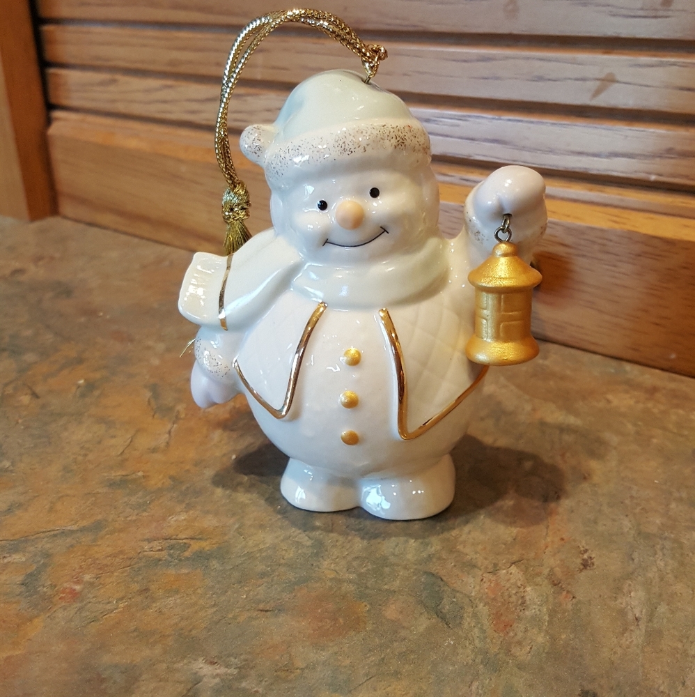 Lenox Snowman Ornament